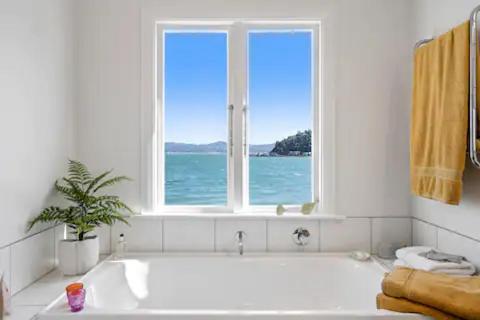Seaglass Cottage Lower Hutt Extérieur photo